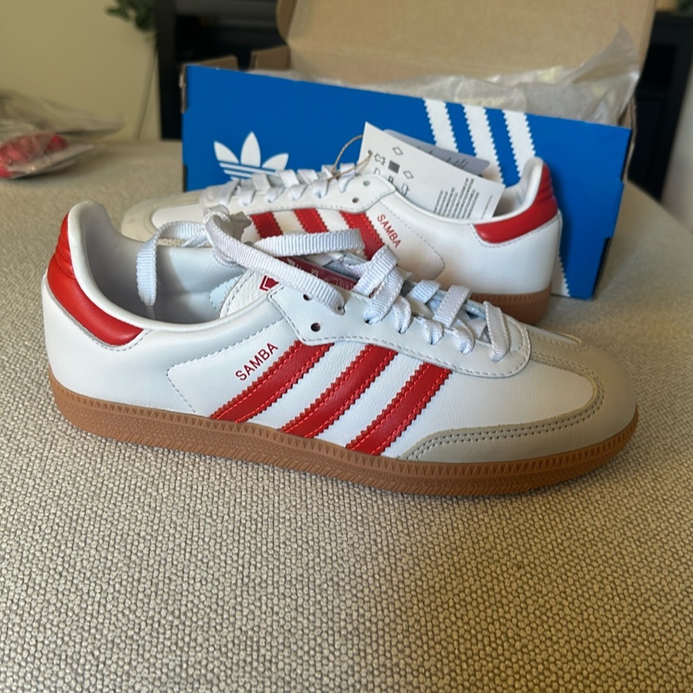 Adidas Samba Solar Red size 7